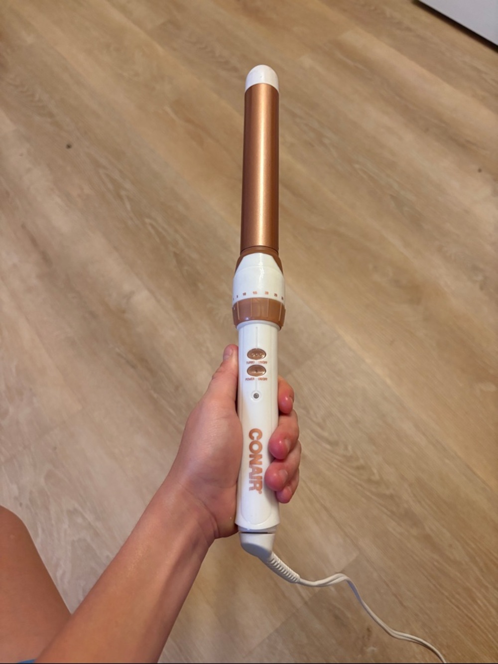 Contain curling wand,Lange curling wand,and blow dryer